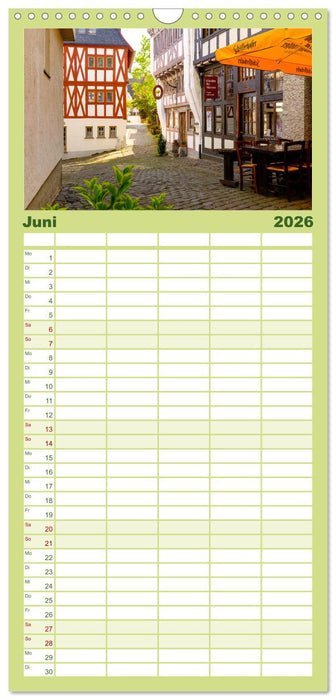 Ein Blick auf Limburg an der Lahn (CALVENDO Familienplaner 2026)