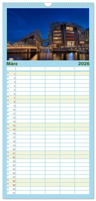 Ein Rundgang in Oslo (CALVENDO Familienplaner 2026)