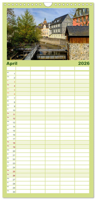Ein Blick auf Wetzlar (CALVENDO Familienplaner 2026)