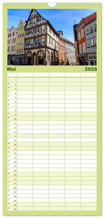 Ein Blick auf Wetzlar (CALVENDO Familienplaner 2026)