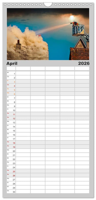 Feuerwehr - mein Kalender (CALVENDO Familienplaner 2026)