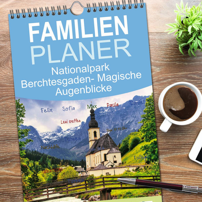 Nationalpark Berchtesgaden- Magische Augenblicke (CALVENDO Familienplaner 2026)