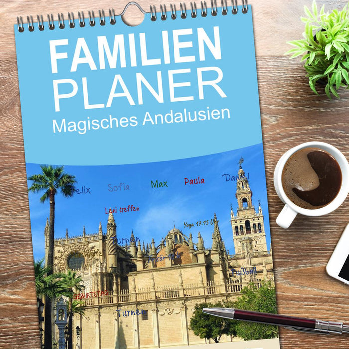 Magisches Andalusien (CALVENDO Familienplaner 2026)