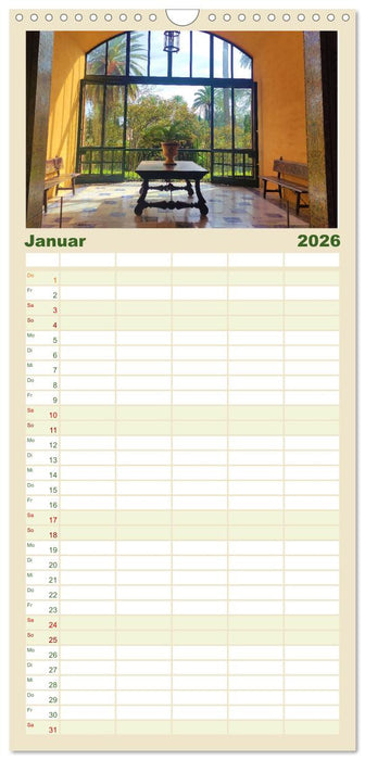 Magisches Andalusien (CALVENDO Familienplaner 2026)