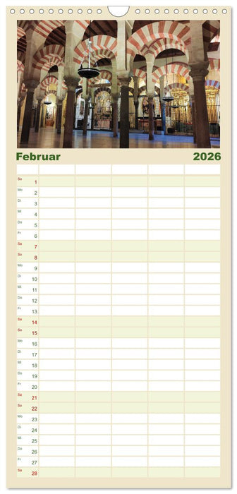 Magisches Andalusien (CALVENDO Familienplaner 2026)