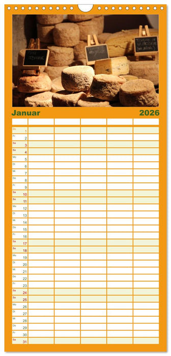 Markttag in Frankreich (CALVENDO Familienplaner 2026)