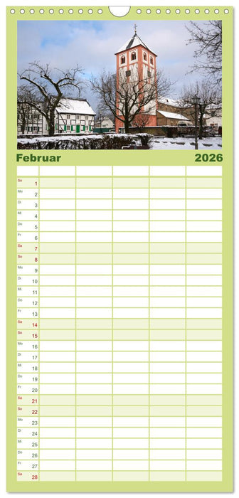 Heimat Entdecken: Bergisches Land (CALVENDO Familienplaner 2026)