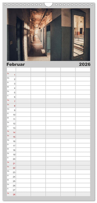 Das alte Stadtbad Leipzig (CALVENDO Familienplaner 2026)