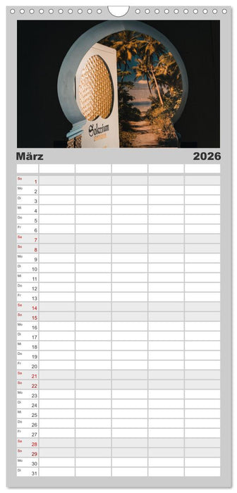 Das alte Stadtbad Leipzig (CALVENDO Familienplaner 2026)