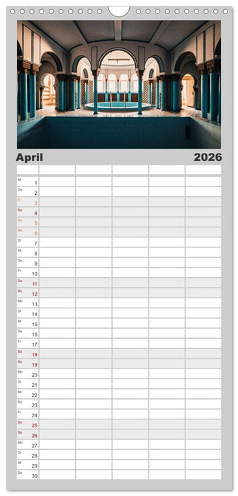 Das alte Stadtbad Leipzig (CALVENDO Familienplaner 2026)