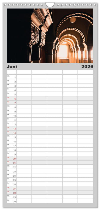 Das alte Stadtbad Leipzig (CALVENDO Familienplaner 2026)