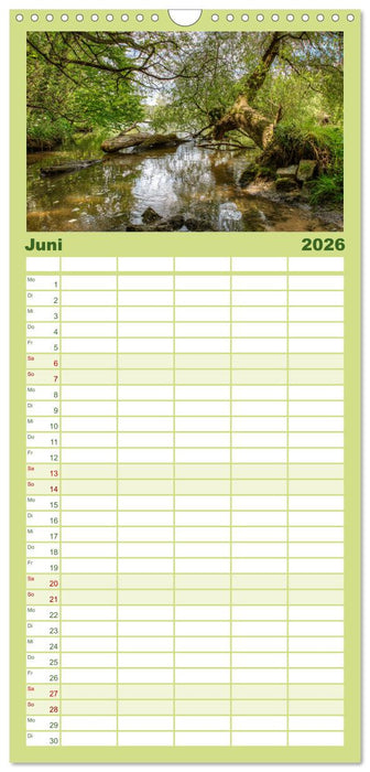 Natur pur - Volkach am Main (CALVENDO Familienplaner 2026)