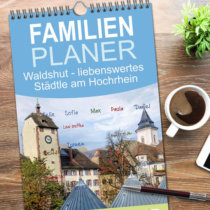 Waldshut - liebenswertes Städtle am Hochrhein (CALVENDO Familienplaner 2026)