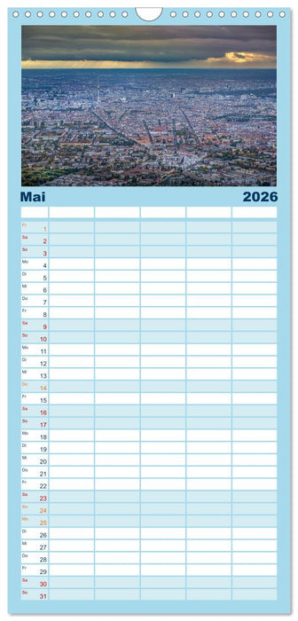 Up in the Air 2026 (CALVENDO Familienplaner 2026)