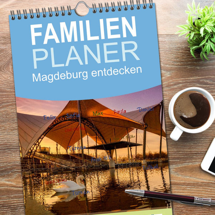 Magdeburg entdecken (CALVENDO Familienplaner 2026)