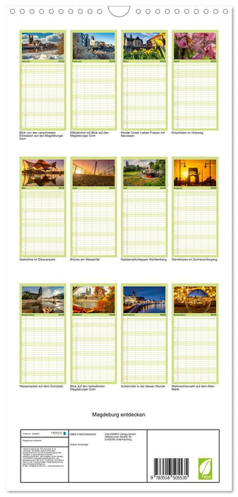 Magdeburg entdecken (CALVENDO Familienplaner 2026)