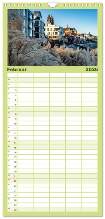 Magdeburg entdecken (CALVENDO Familienplaner 2026)