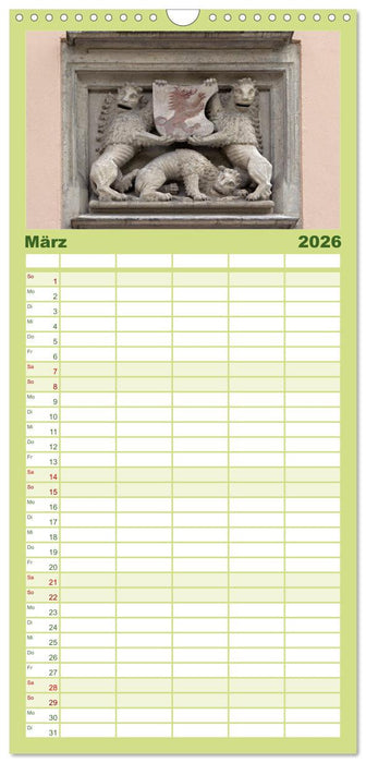 Passau - Dreiflüssestadt an Donau, Inn und Ilz (CALVENDO Familienplaner 2026)