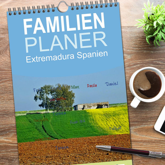 Extremadura Spanien (CALVENDO Familienplaner 2026)