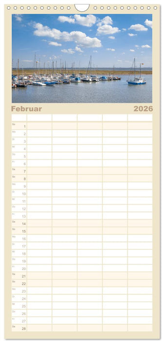 Moin Spiekeroog (CALVENDO Familienplaner 2026)