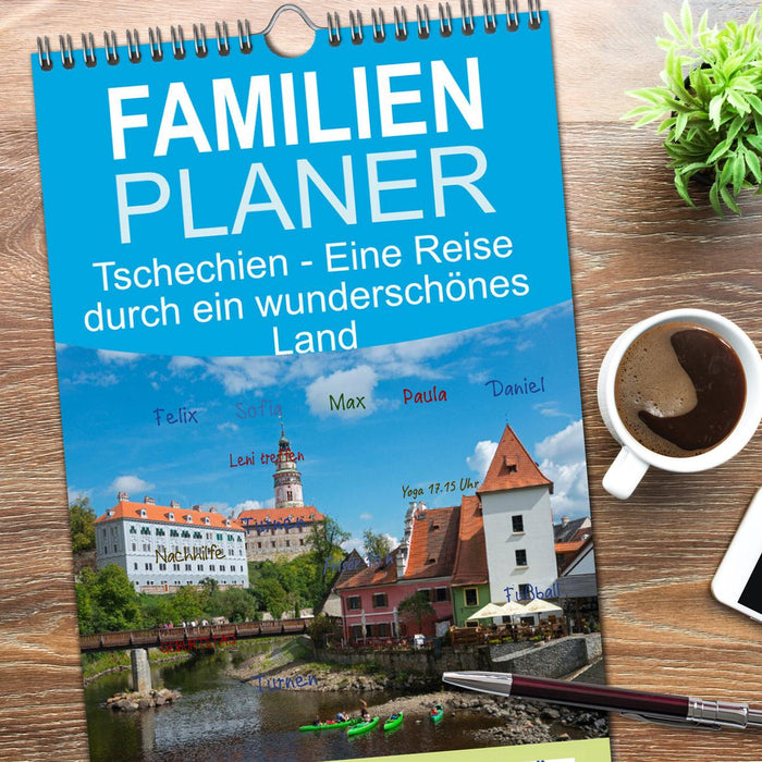 Tschechien - Eine Reise durch ein wunderschönes Land (CALVENDO Familienplaner 2026)