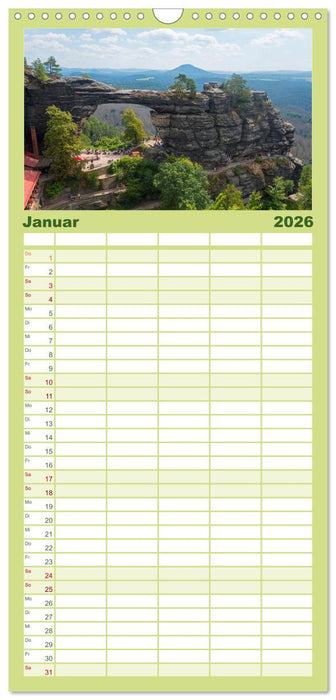 Tschechien - Eine Reise durch ein wunderschönes Land (CALVENDO Familienplaner 2026)