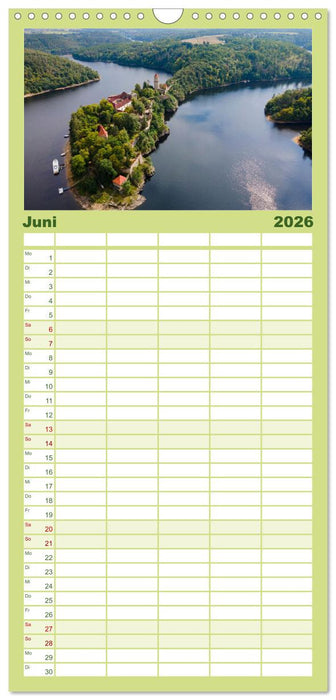 Tschechien - Eine Reise durch ein wunderschönes Land (CALVENDO Familienplaner 2026)