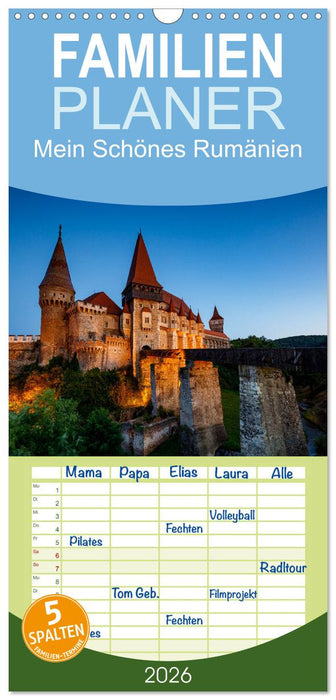 Mein Schönes Rumänien (CALVENDO Familienplaner 2026)