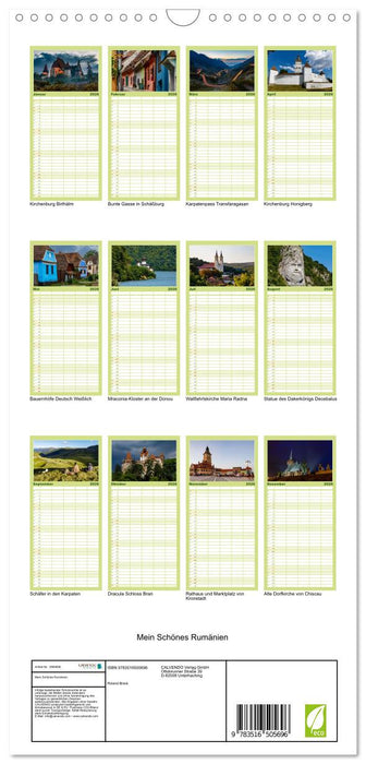Mein Schönes Rumänien (CALVENDO Familienplaner 2026)