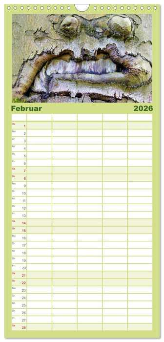 Walddämonen (CALVENDO Familienplaner 2026)