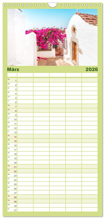 Patmos - Die heilige Insel (CALVENDO Familienplaner 2026)