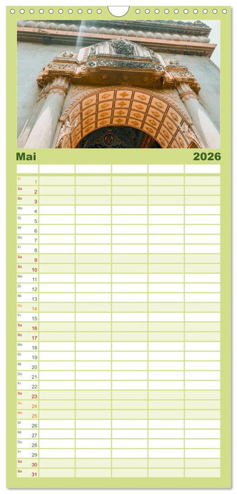 Laos - Abseits der Touristenströme. (CALVENDO Familienplaner 2026)