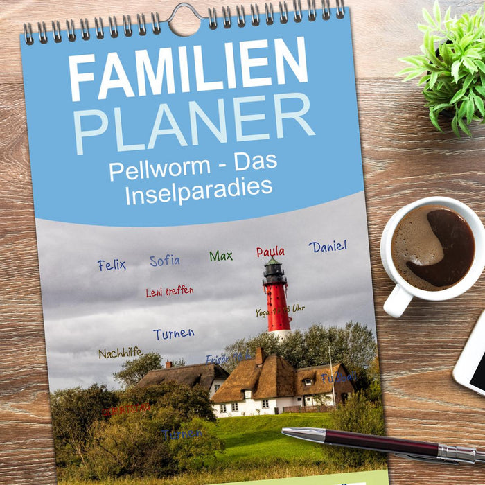 Pellworm - Das Inselparadies (CALVENDO Familienplaner 2026)