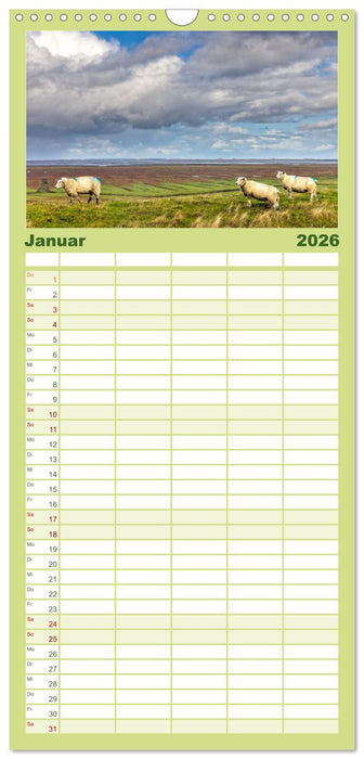 Pellworm - Das Inselparadies (CALVENDO Familienplaner 2026)