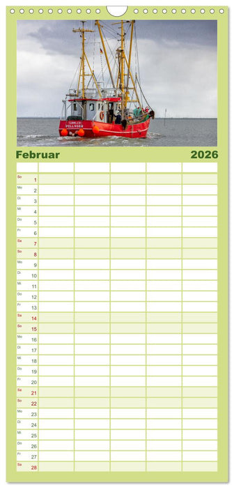 Pellworm - Das Inselparadies (CALVENDO Familienplaner 2026)