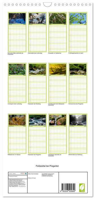 Feldaisttal bei Pregarten (CALVENDO Familienplaner 2026)