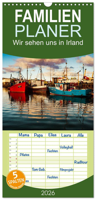 Wir sehen uns in Irland - Ring of Beara und Ring of Kerry (CALVENDO Familienplaner 2026)