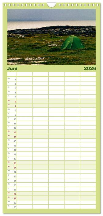 Wir sehen uns in Irland - Ring of Beara und Ring of Kerry (CALVENDO Familienplaner 2026)