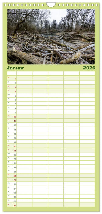 Österreichs Donau (CALVENDO Familienplaner 2026)