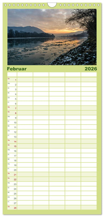 Österreichs Donau (CALVENDO Familienplaner 2026)
