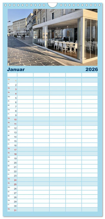 Apuliens Küstenorte (CALVENDO Familienplaner 2026)