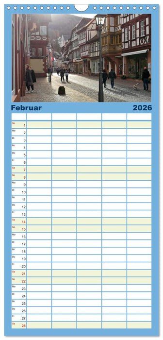 Wanderbares Miltenberg (CALVENDO Familienplaner 2026)