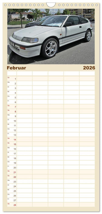 Autos, die wir liebten (CALVENDO Familienplaner 2026)