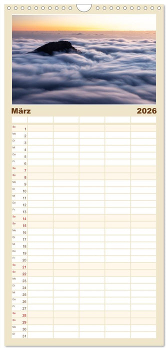 La Palma - La Isla Bonita (CALVENDO Familienplaner 2026)