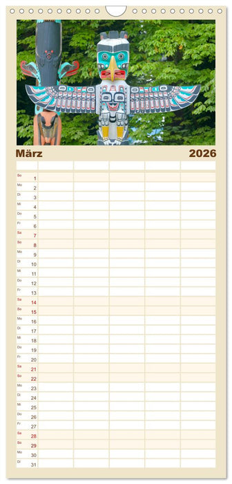 12 Gründe, Vancouver zu lieben. (CALVENDO Familienplaner 2026)