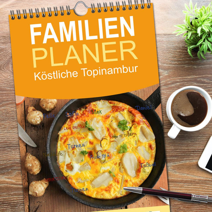 Köstliche Topinambur (CALVENDO Familienplaner 2026)