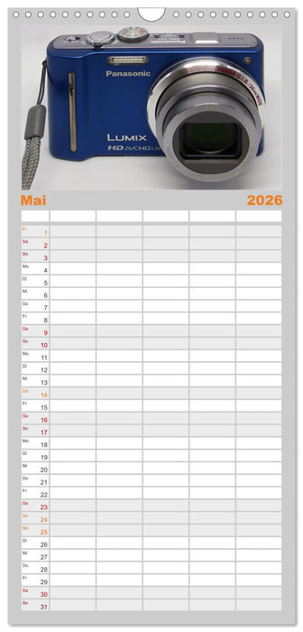 Mein Kamerakalender (CALVENDO Familienplaner 2026)