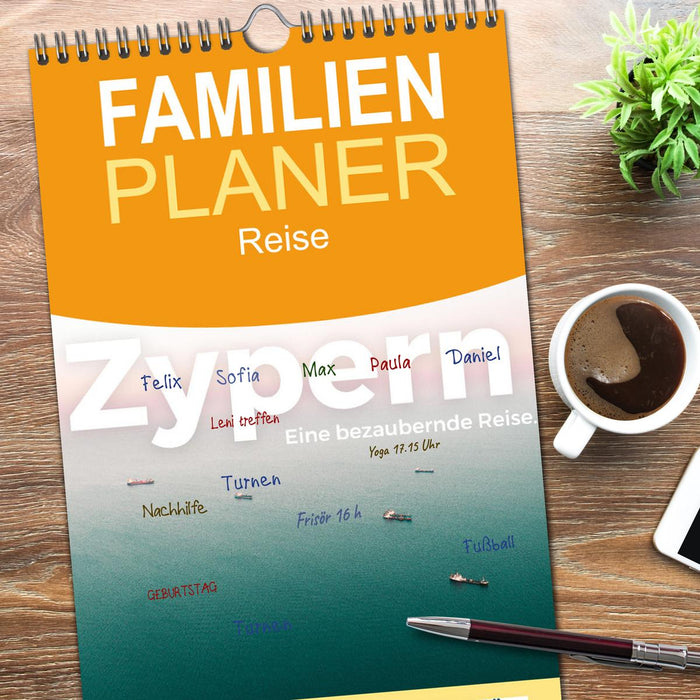 Zypern - Eine bezaubernde Reise. (CALVENDO Familienplaner 2026)