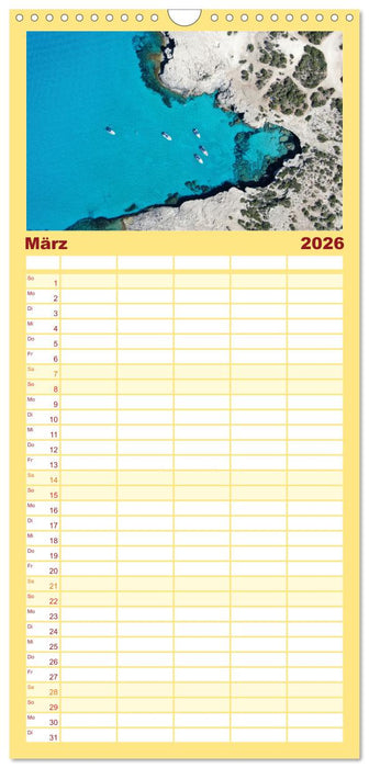 Zypern - Eine bezaubernde Reise. (CALVENDO Familienplaner 2026)