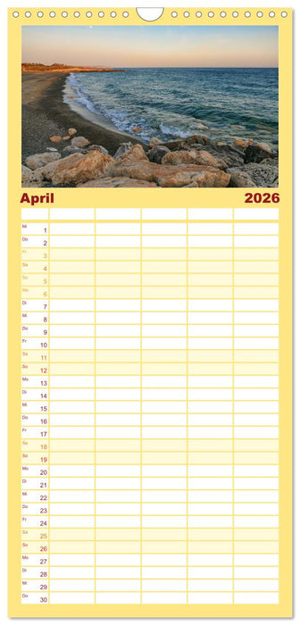 Zypern - Eine bezaubernde Reise. (CALVENDO Familienplaner 2026)